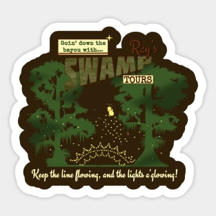 Ray's Swamp Tours Sticker